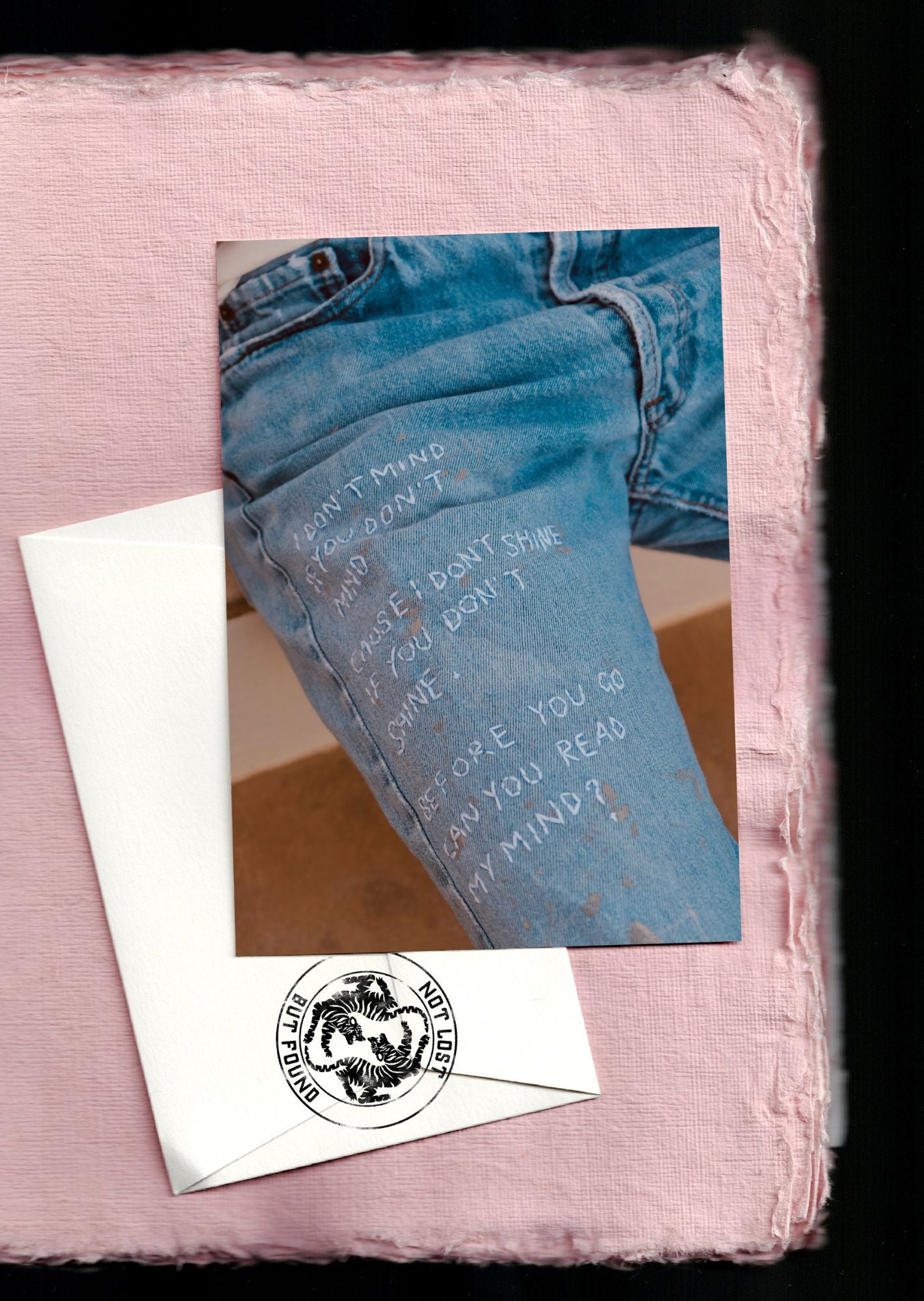 Embroidered redone levis