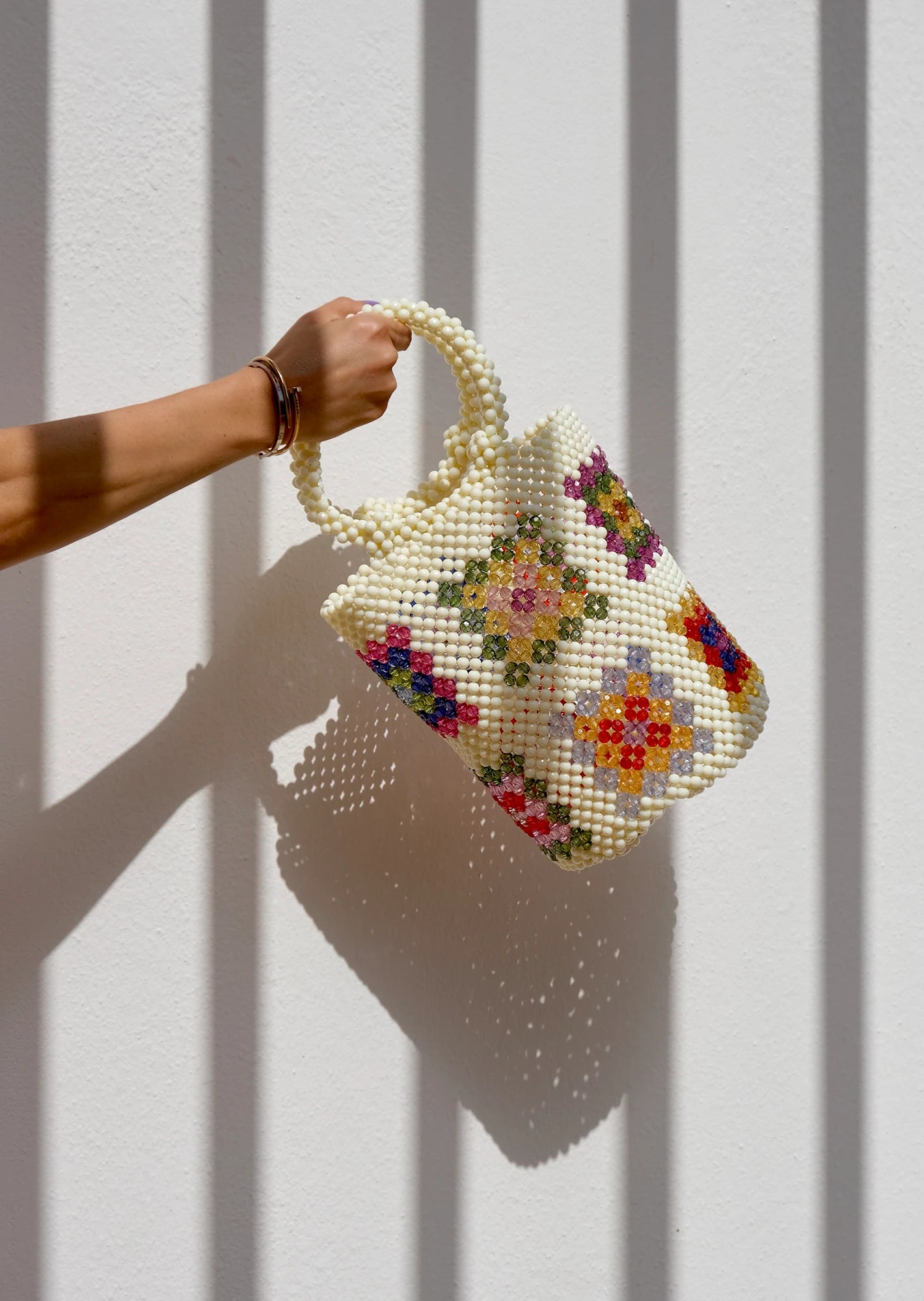 Beaded Bucket