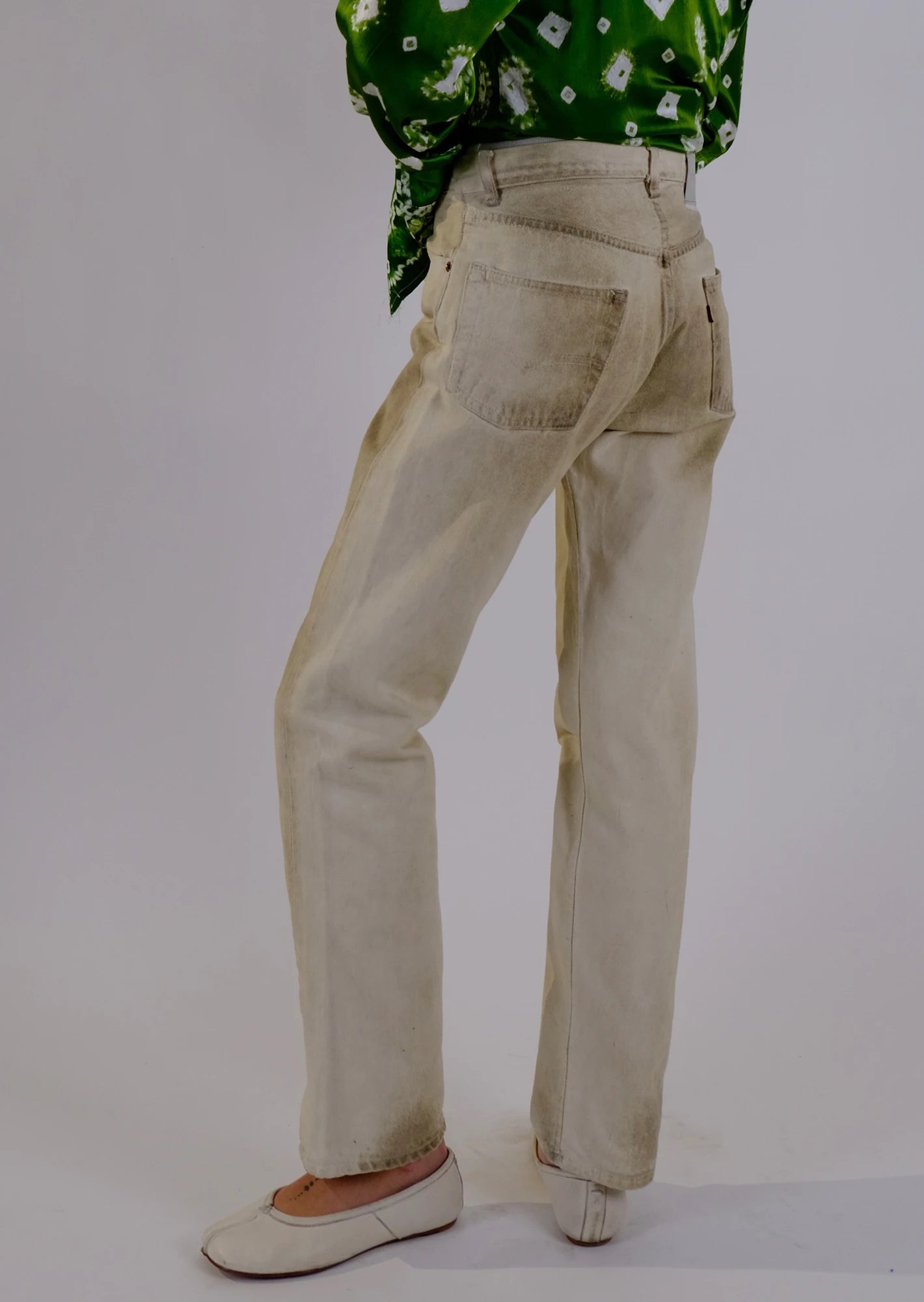 Redone distressed levis