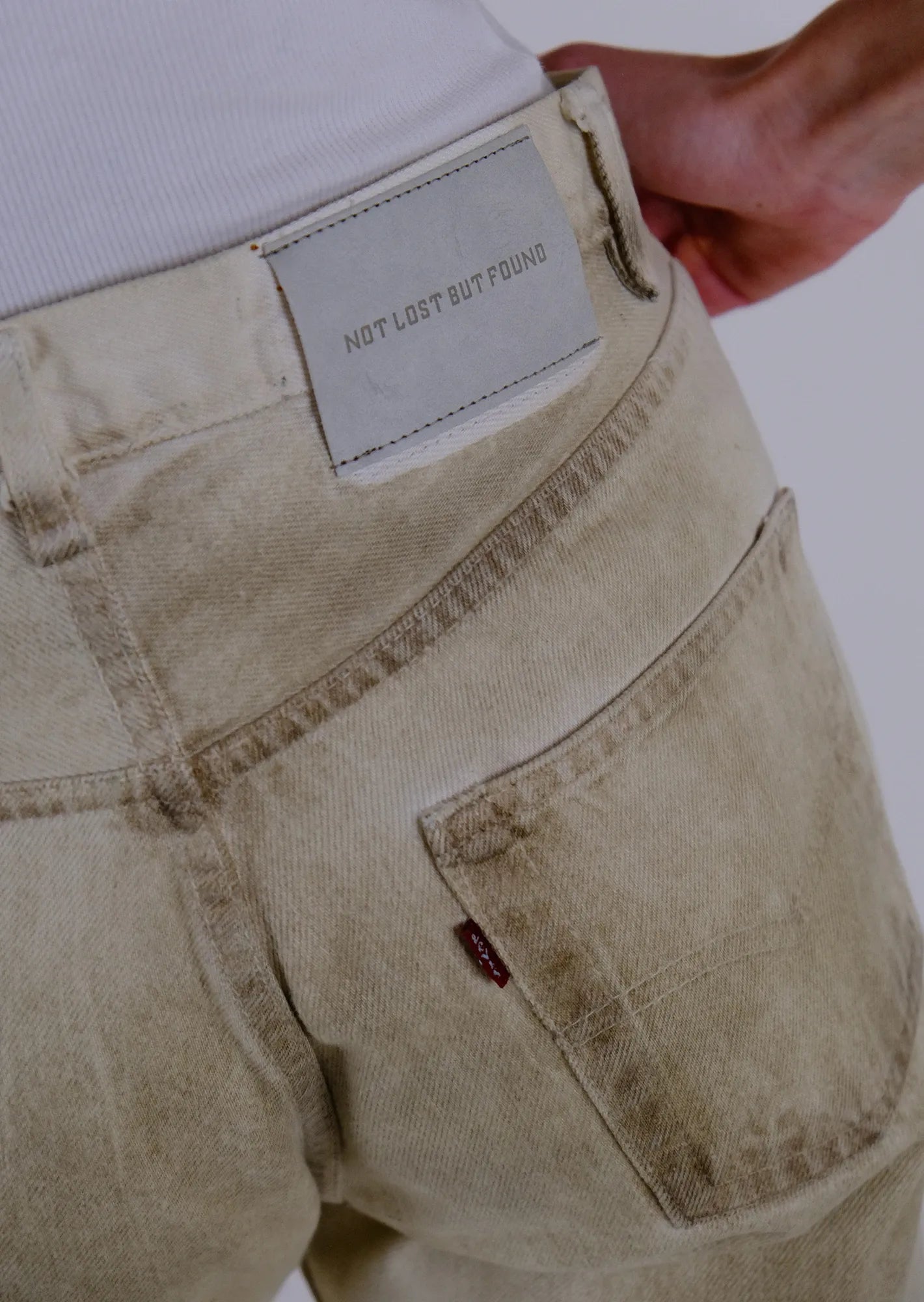 Redone distressed levis