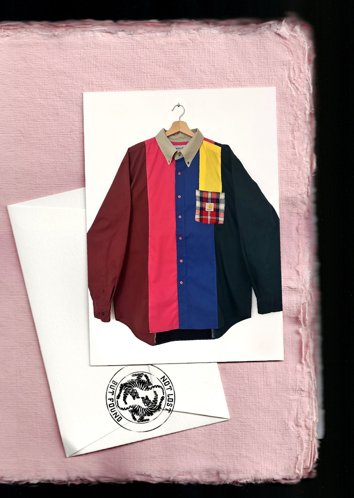 Multicolor Patchwork Shirt