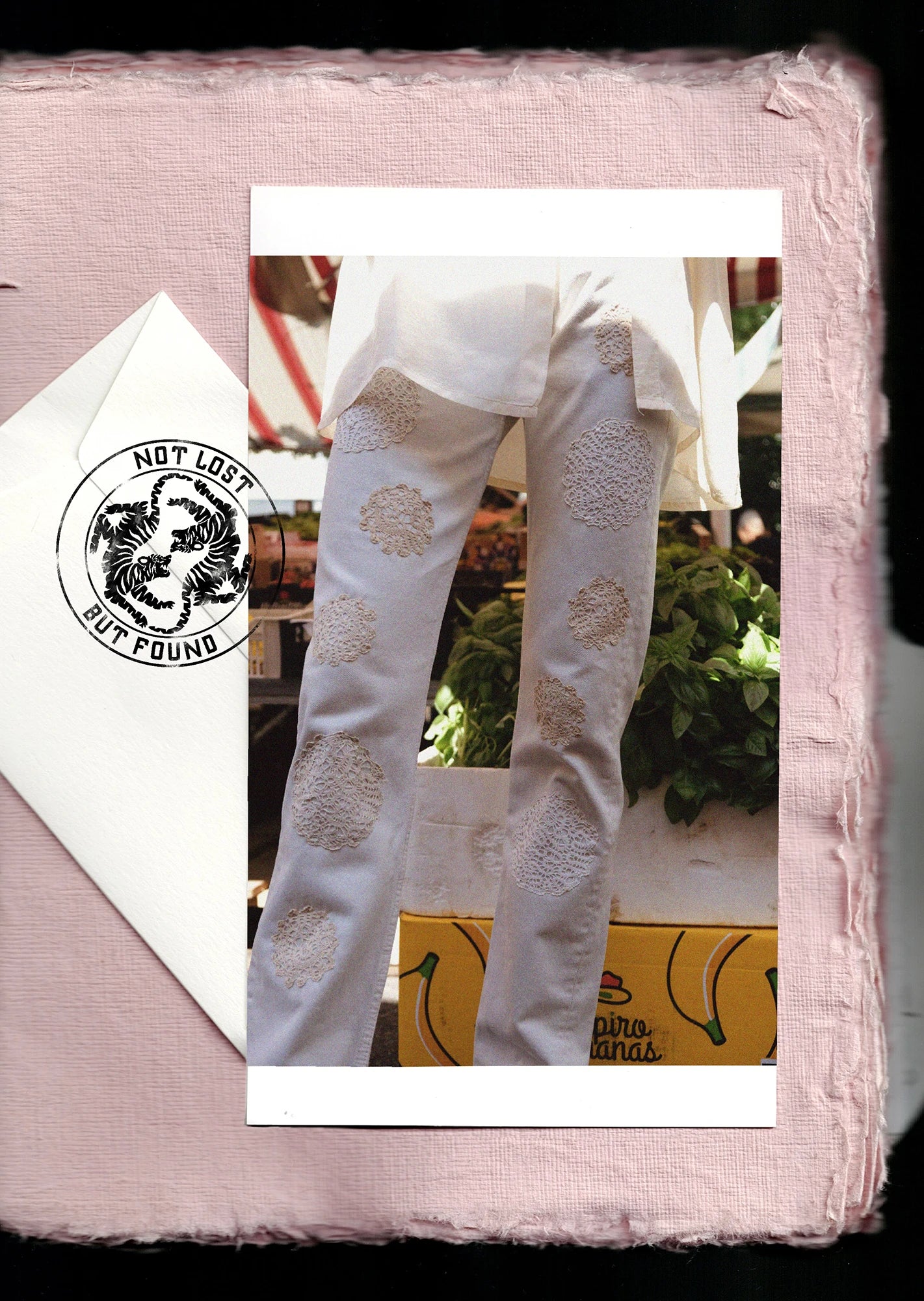 Bobbin lace vintage levis