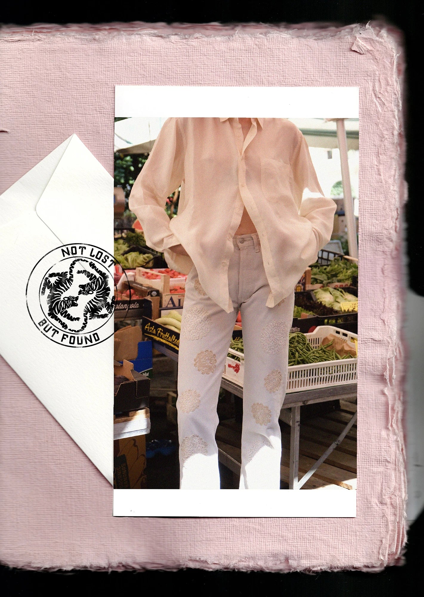 Bobbin lace vintage levis