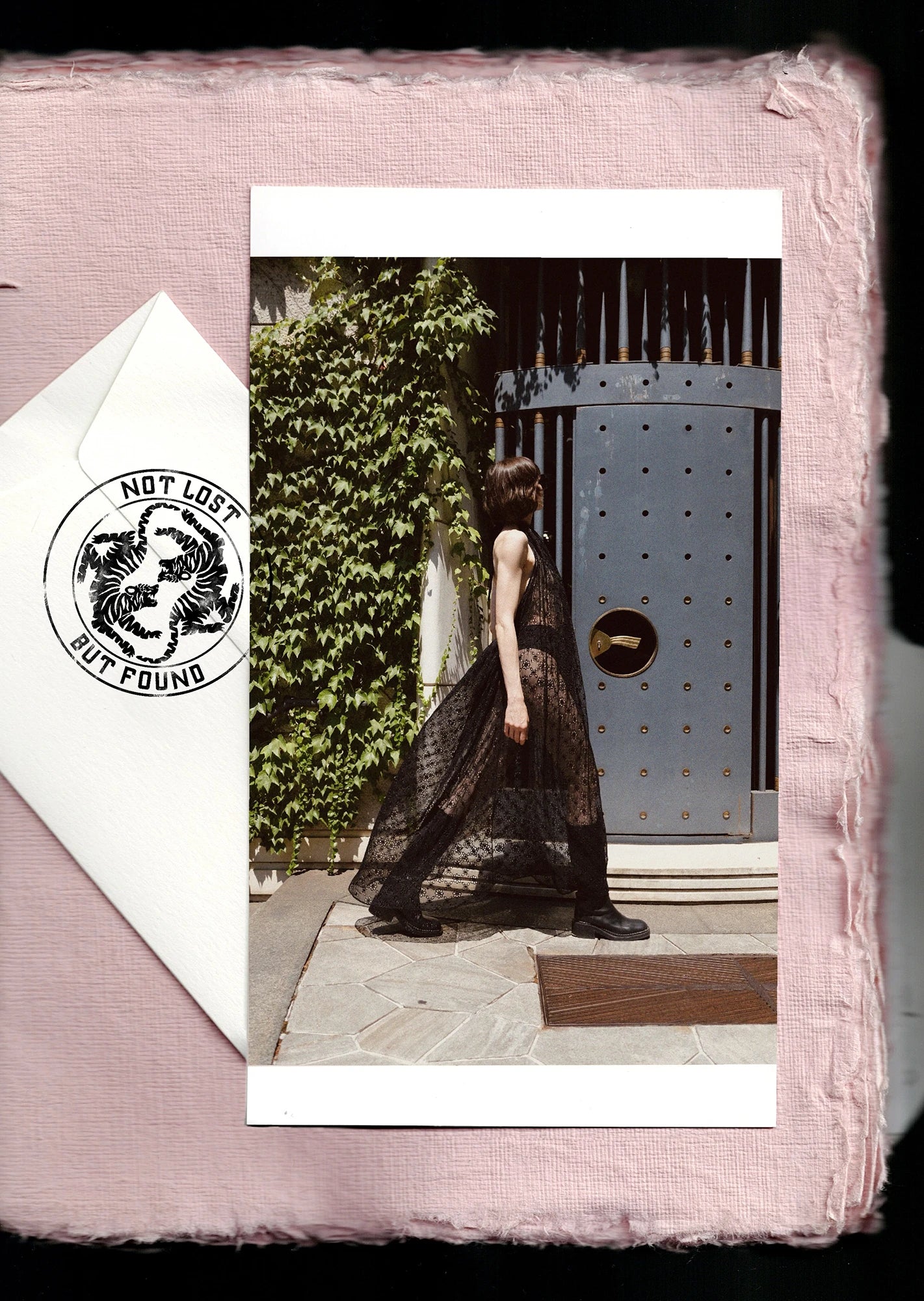 Broderie anglaise satin dress