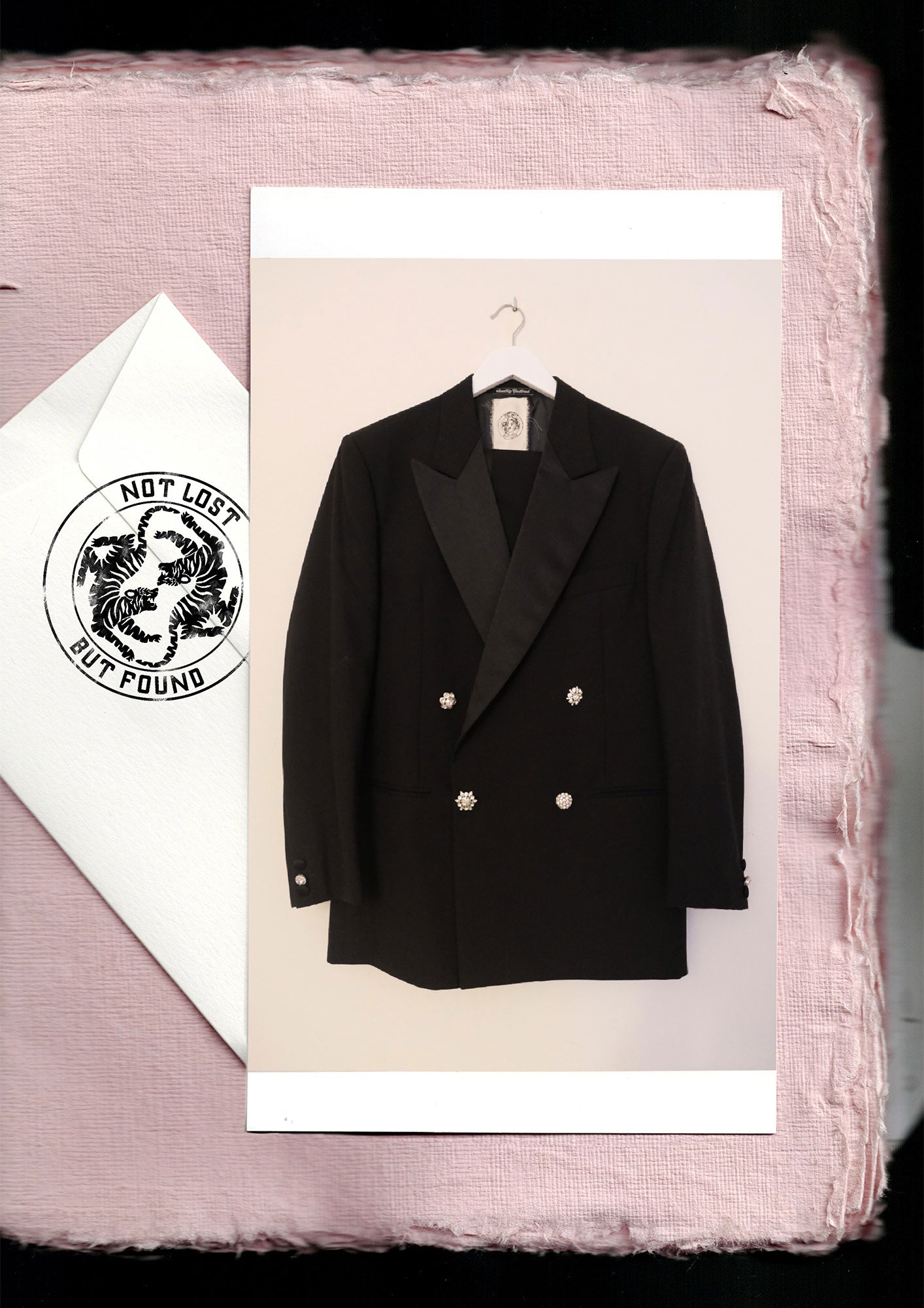 Tuxedo Swarovski Jacket