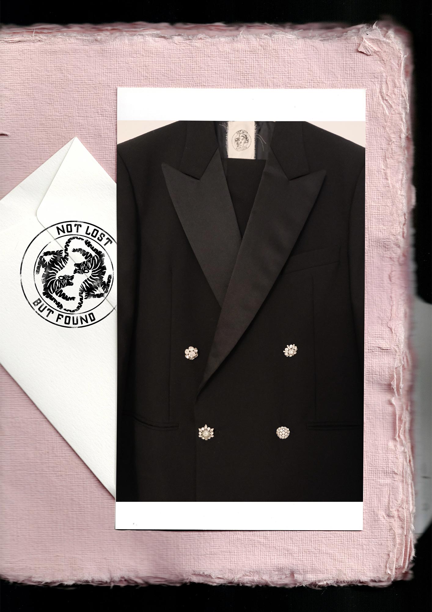 Tuxedo Swarovski Jacket