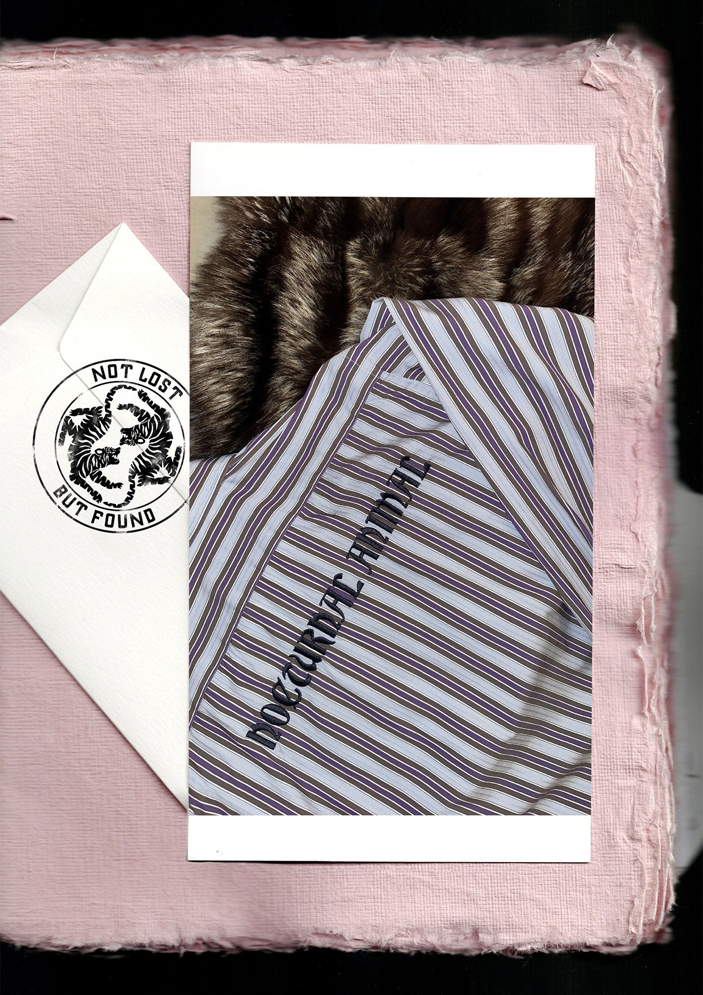 "NOCTURNAL ANIMAL" Oversize shirt