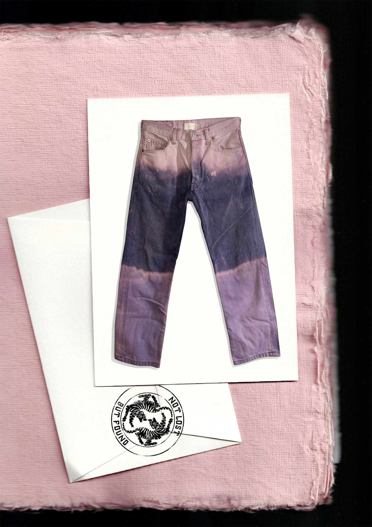 Redone purple tie dye levis