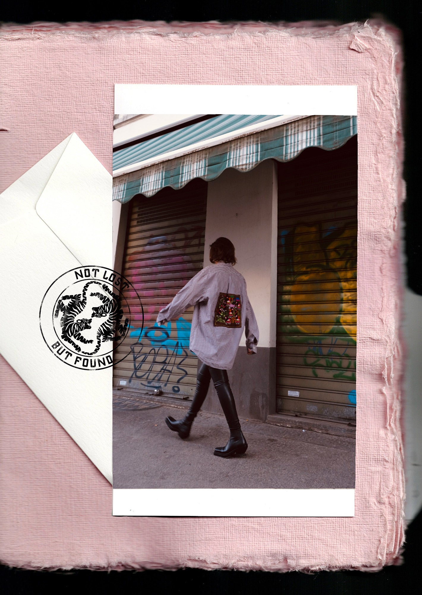 Vicky shirt with patchwork embroidery