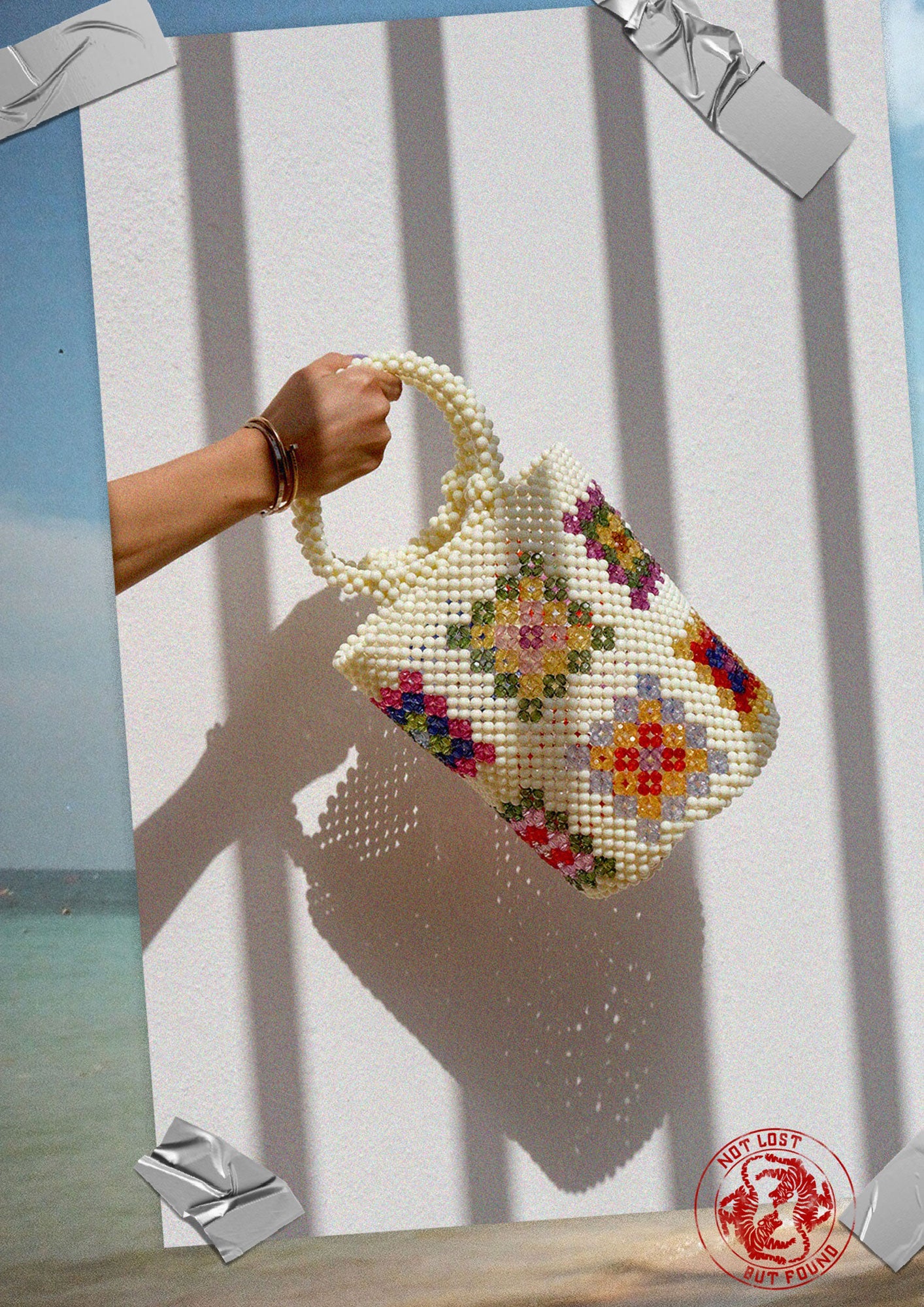 Beaded Bucket