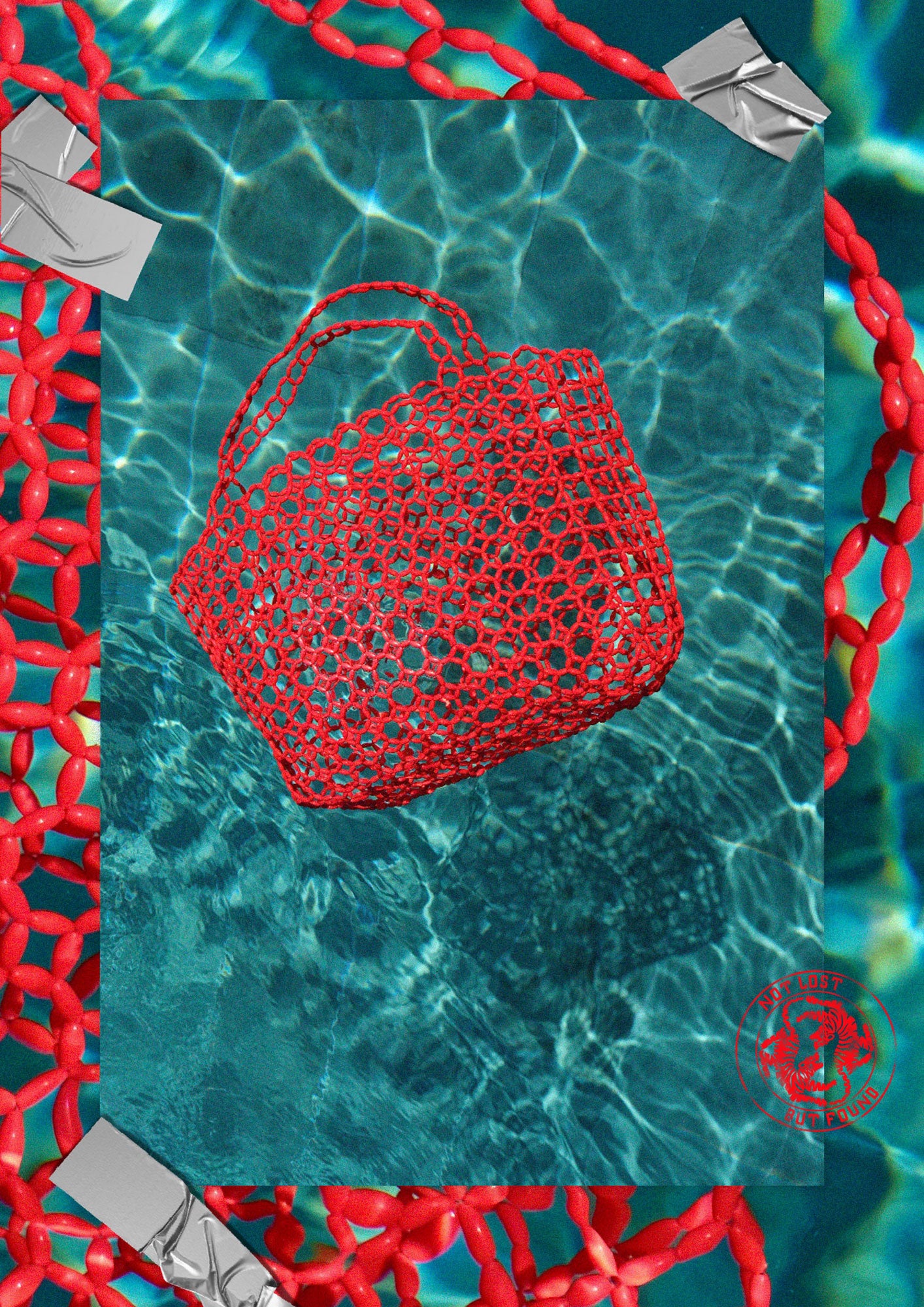 Hand Beaded Shopping Bag