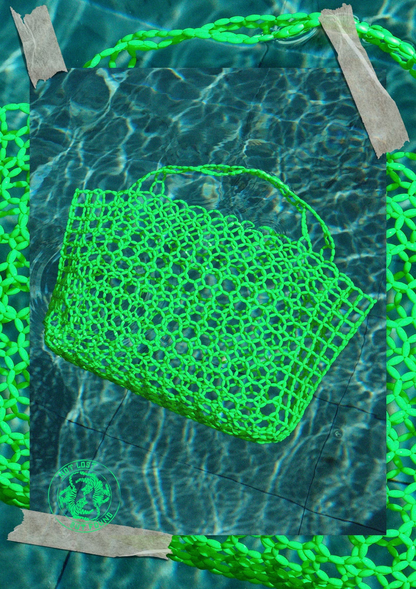 Hand Beaded Shopping Bag