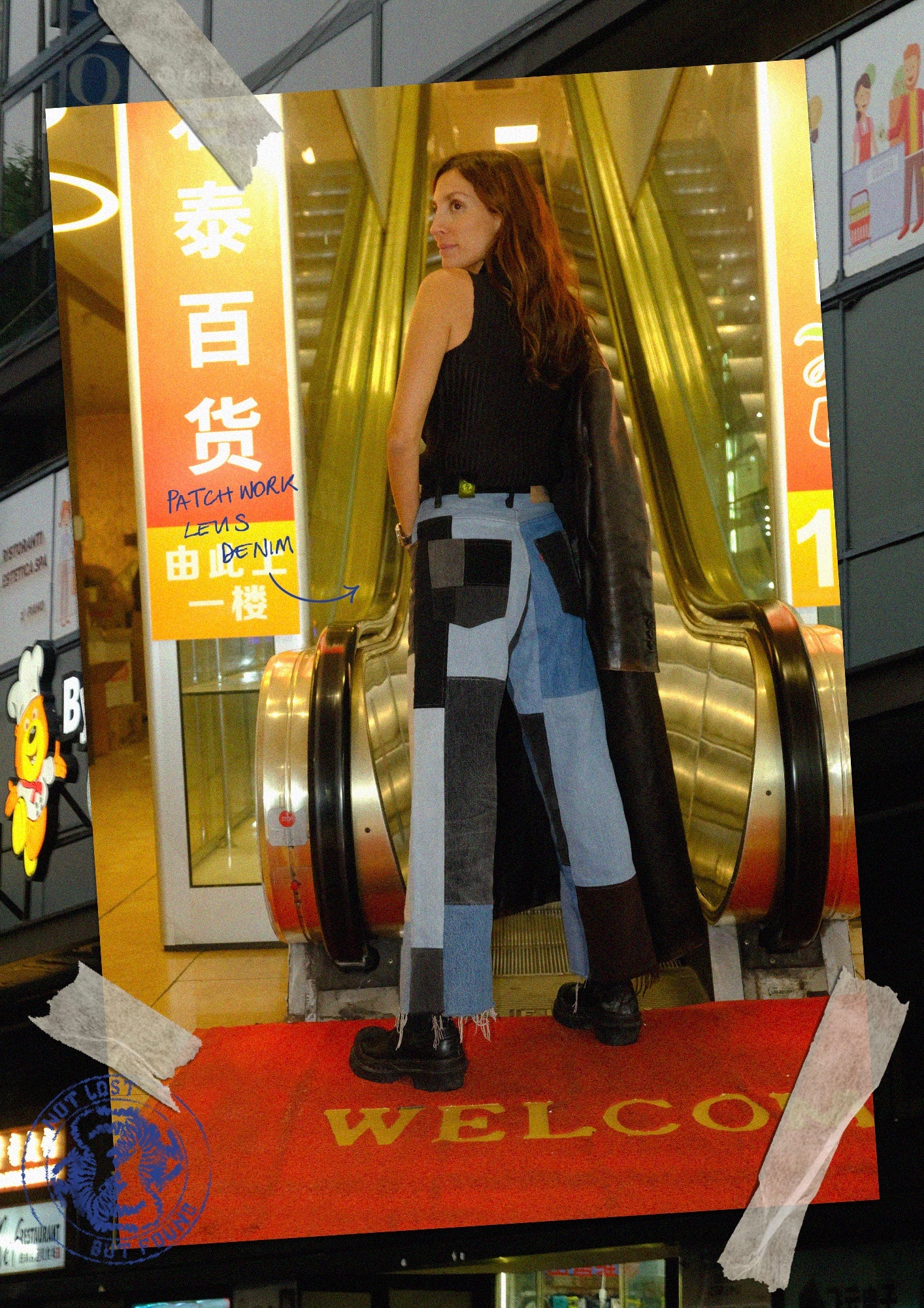 Denim Patchwork Levis Denim