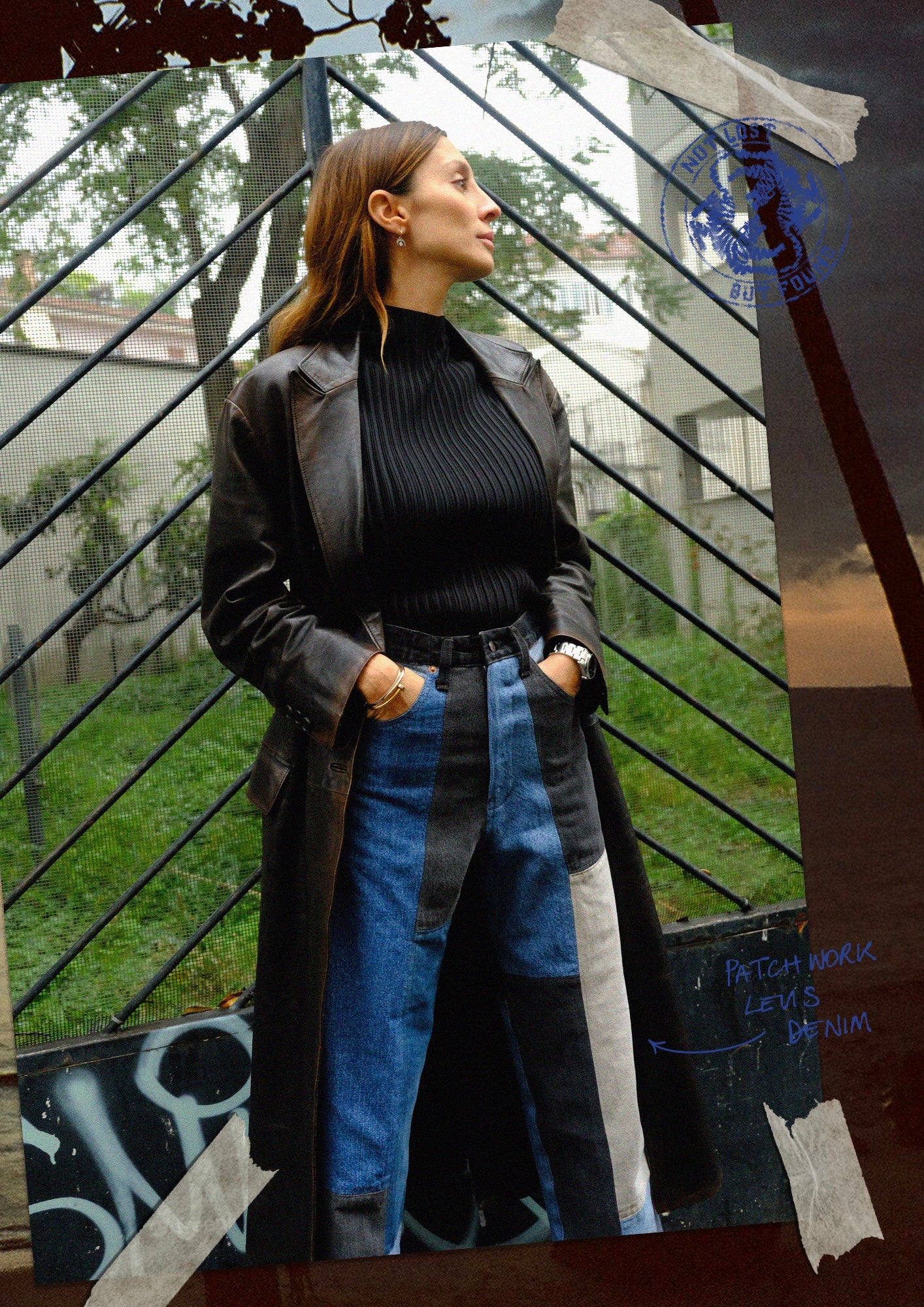 Denim Patchwork Levis Denim