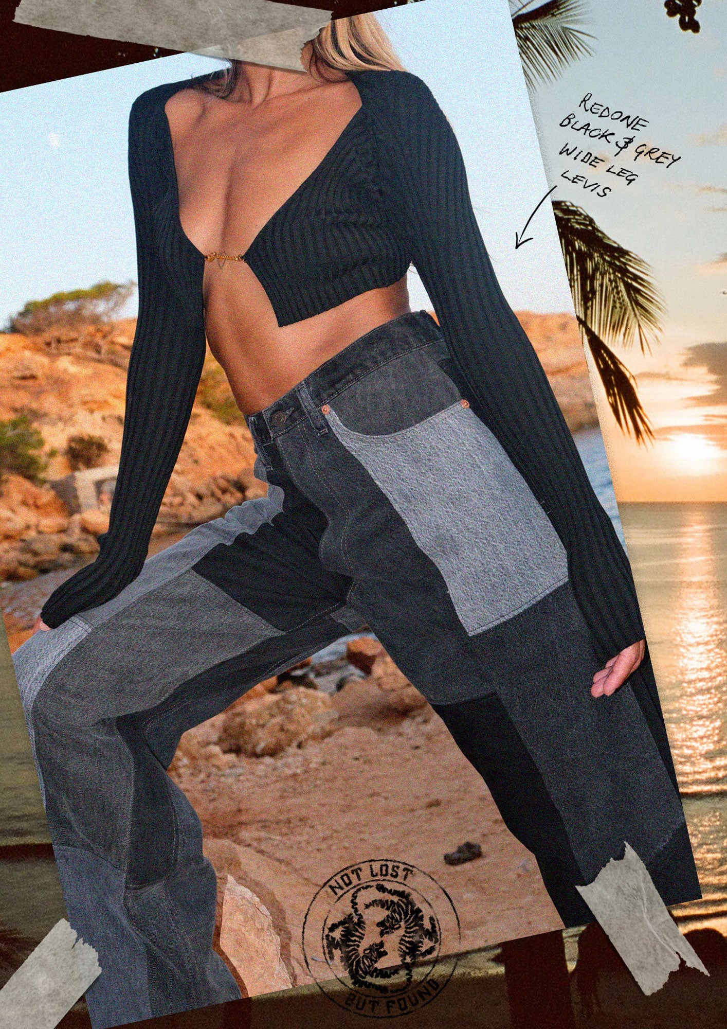 Denim Patchwork Redone Levis