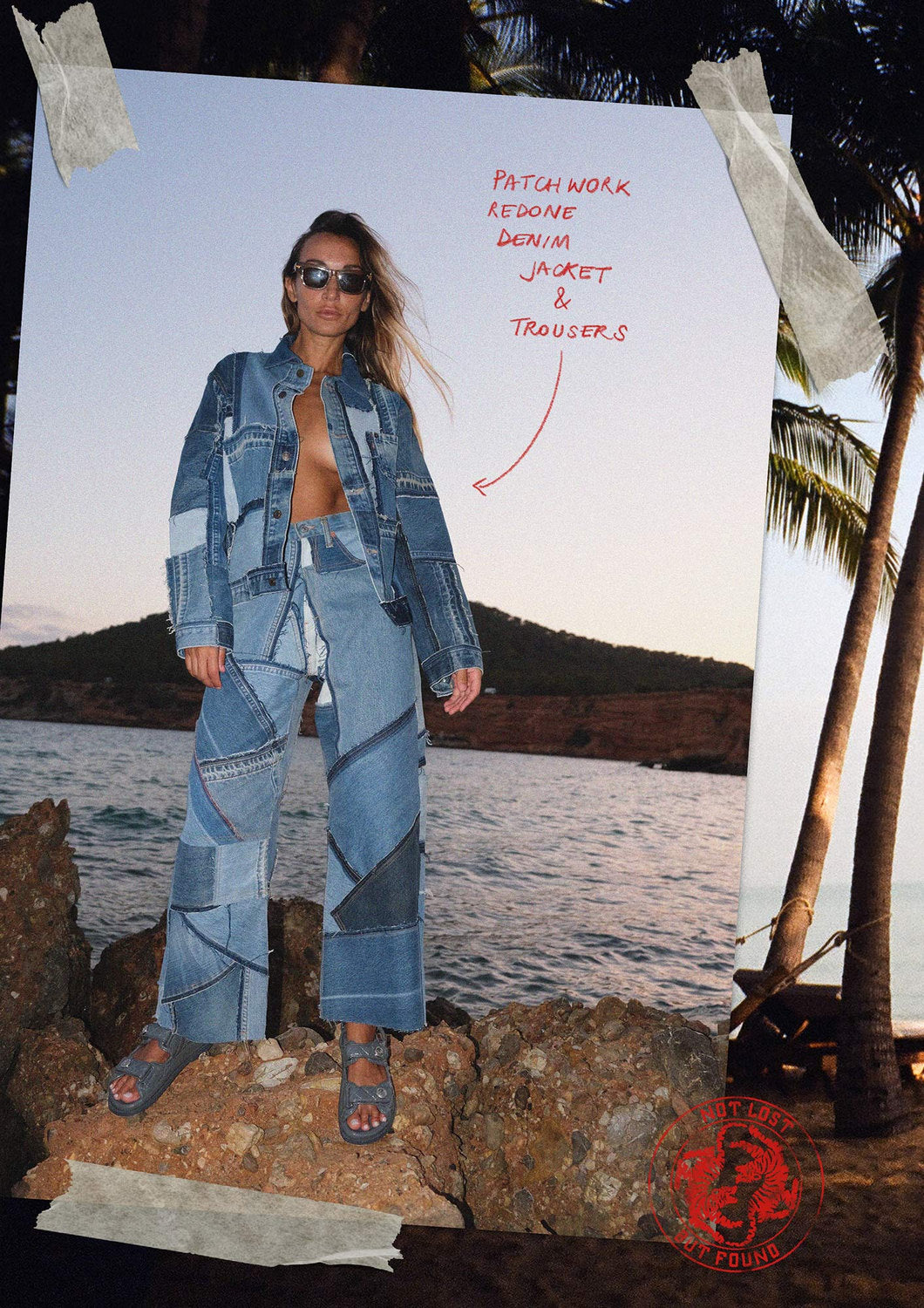 Denim Patchwork Redone Levis