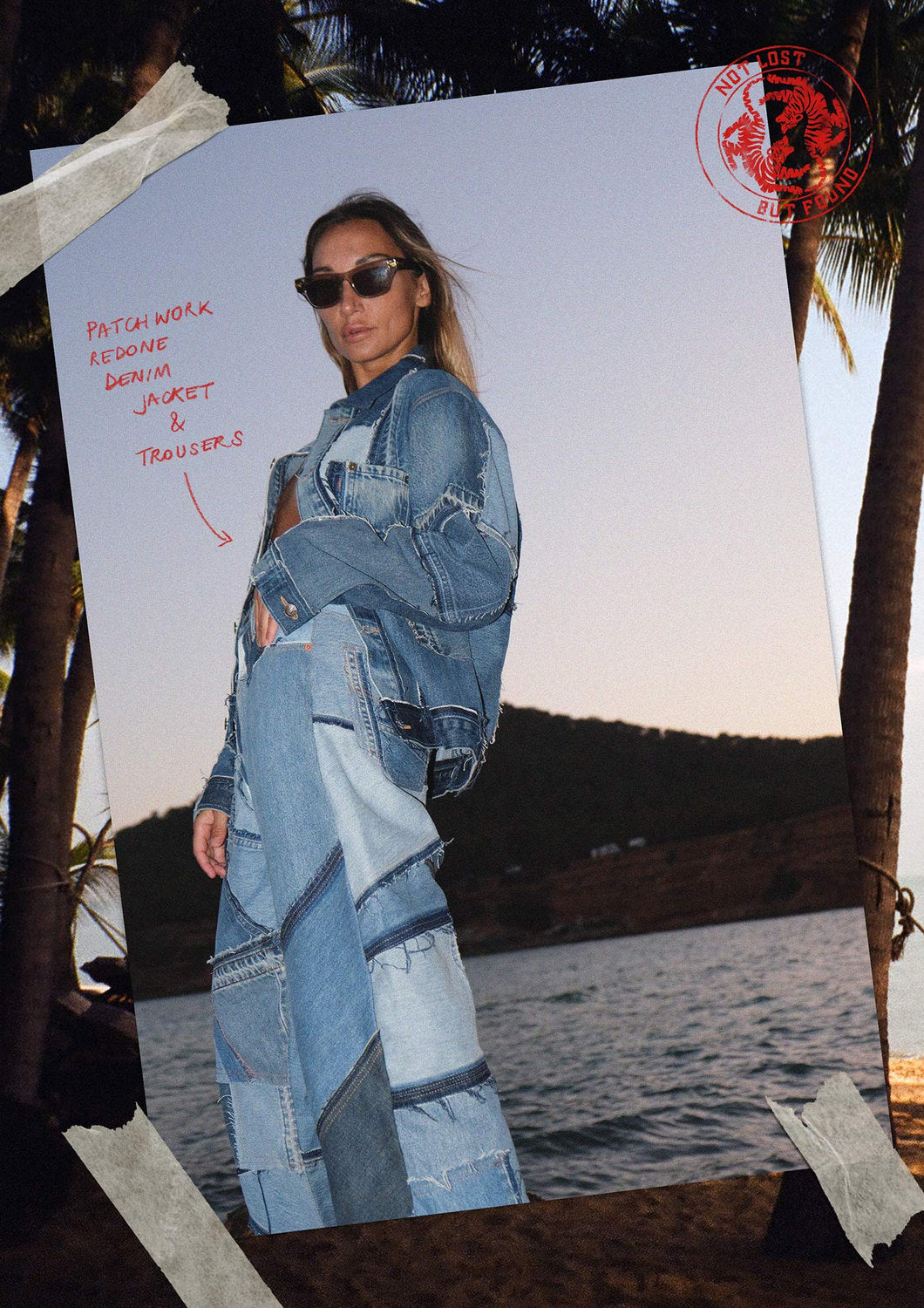 Denim Patchwork Redone Levis