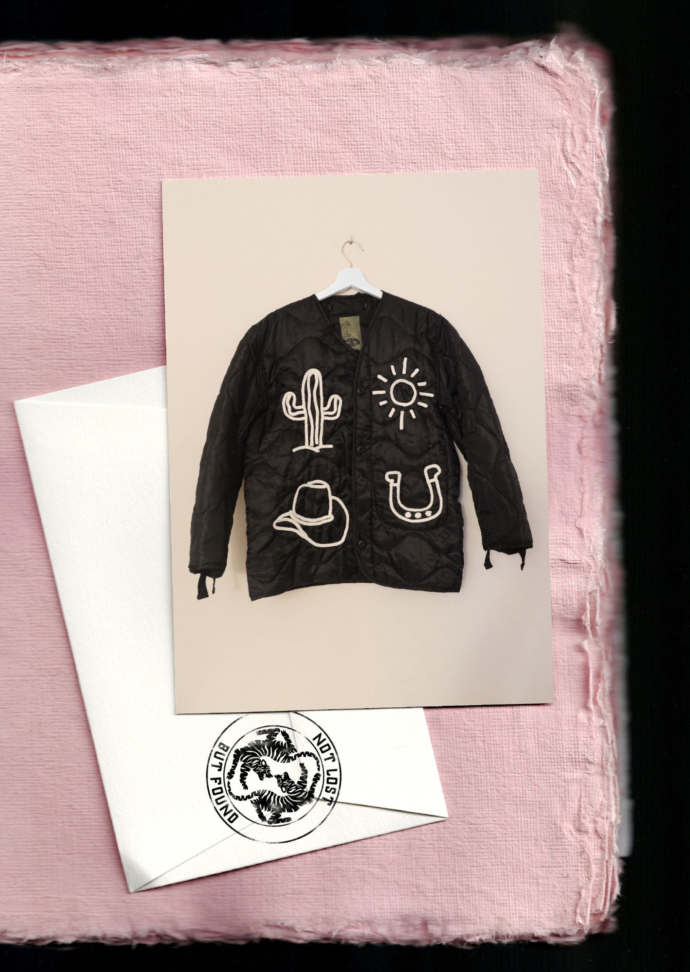 Embroidered Army Jacket