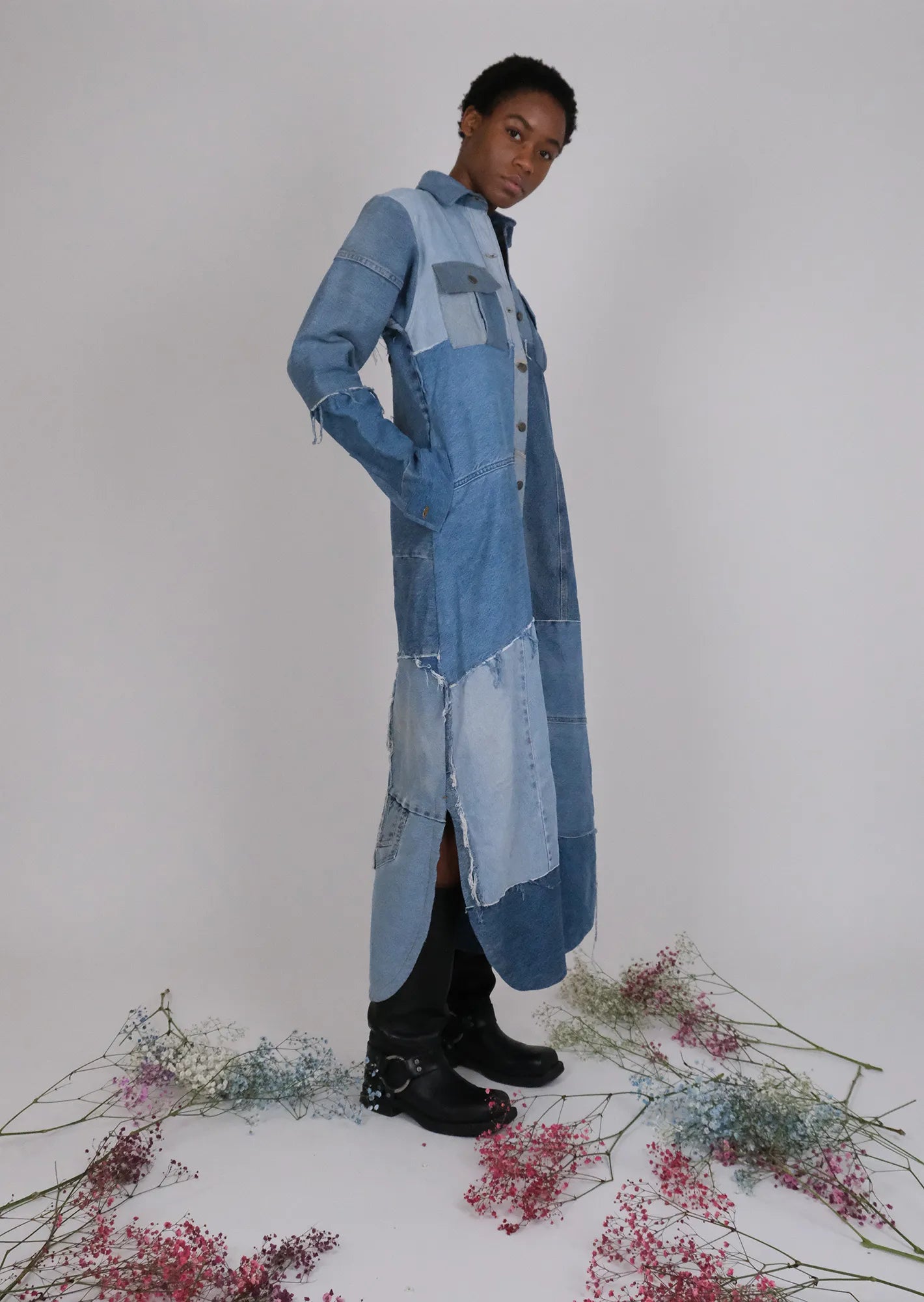 Patchwork denim Jacket