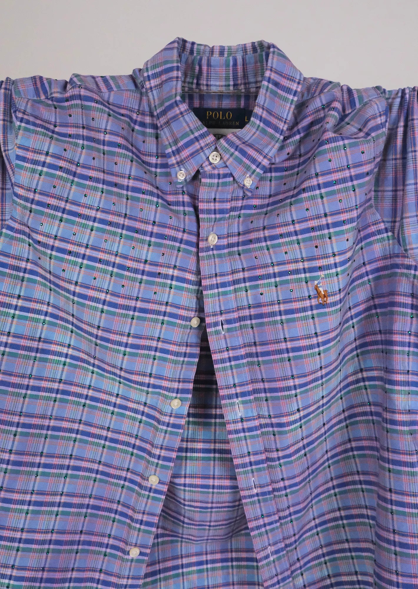 Purple Swarovski Shirt