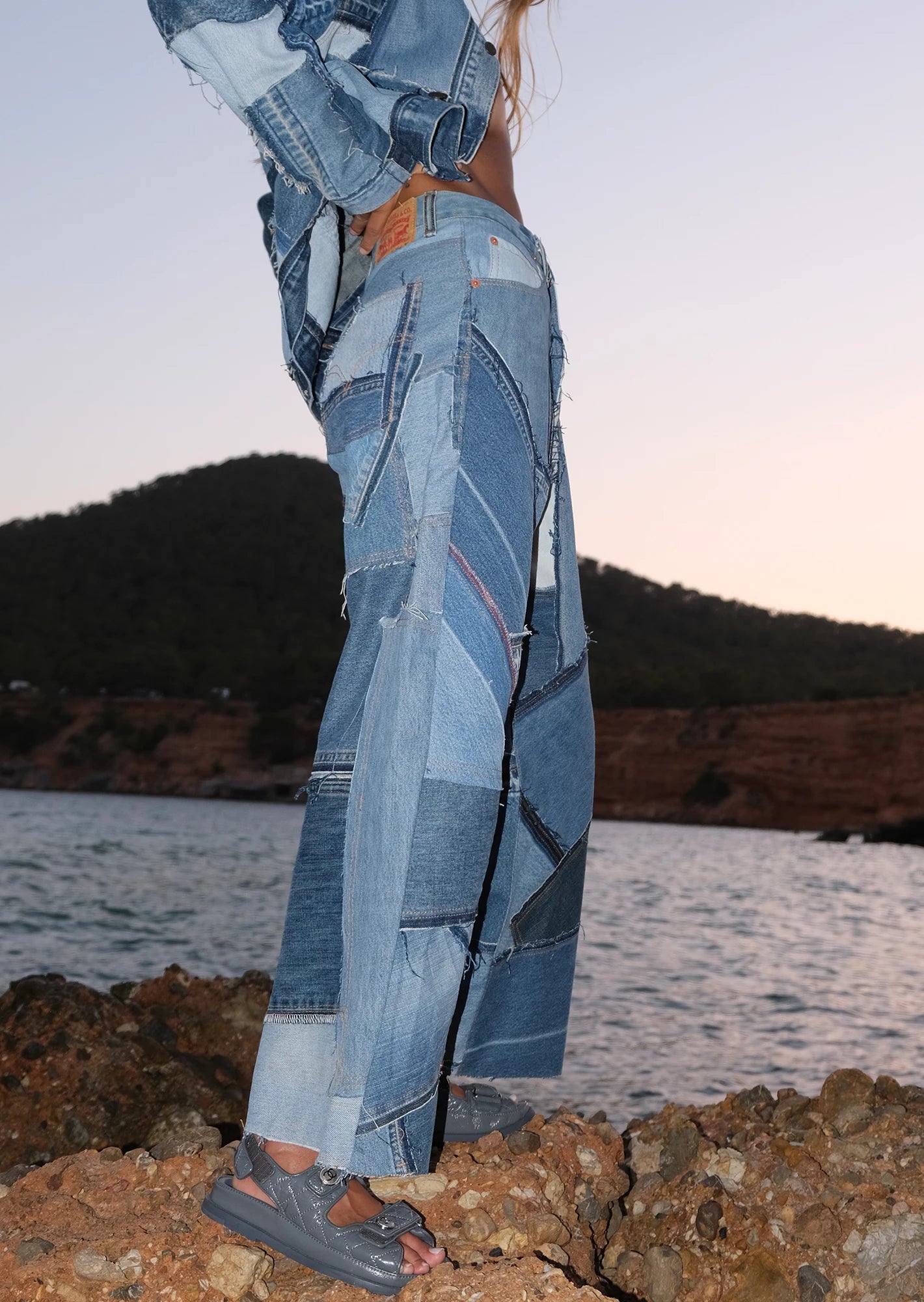 Denim Patchwork Redone Levis