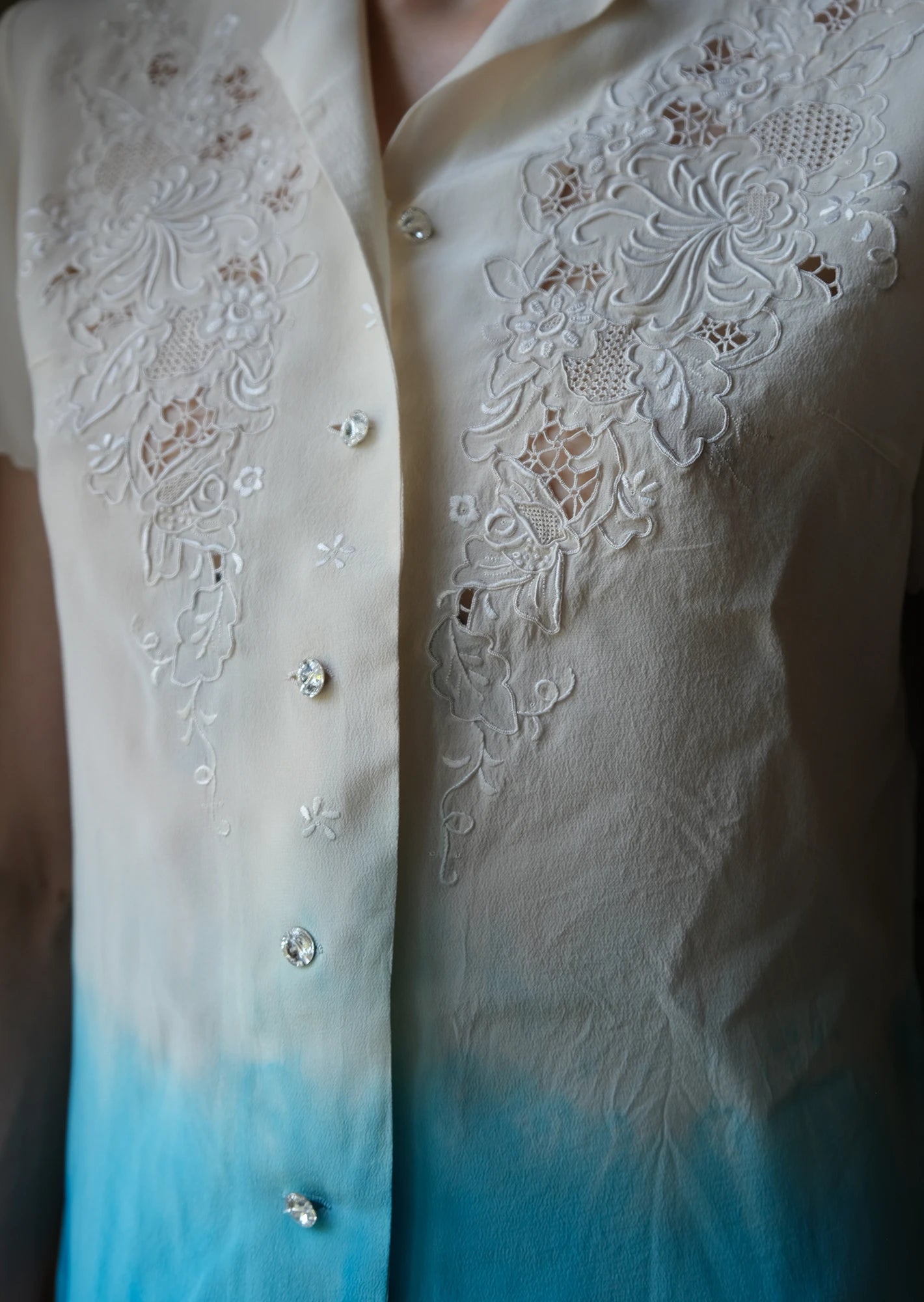 Chinese silk shirt