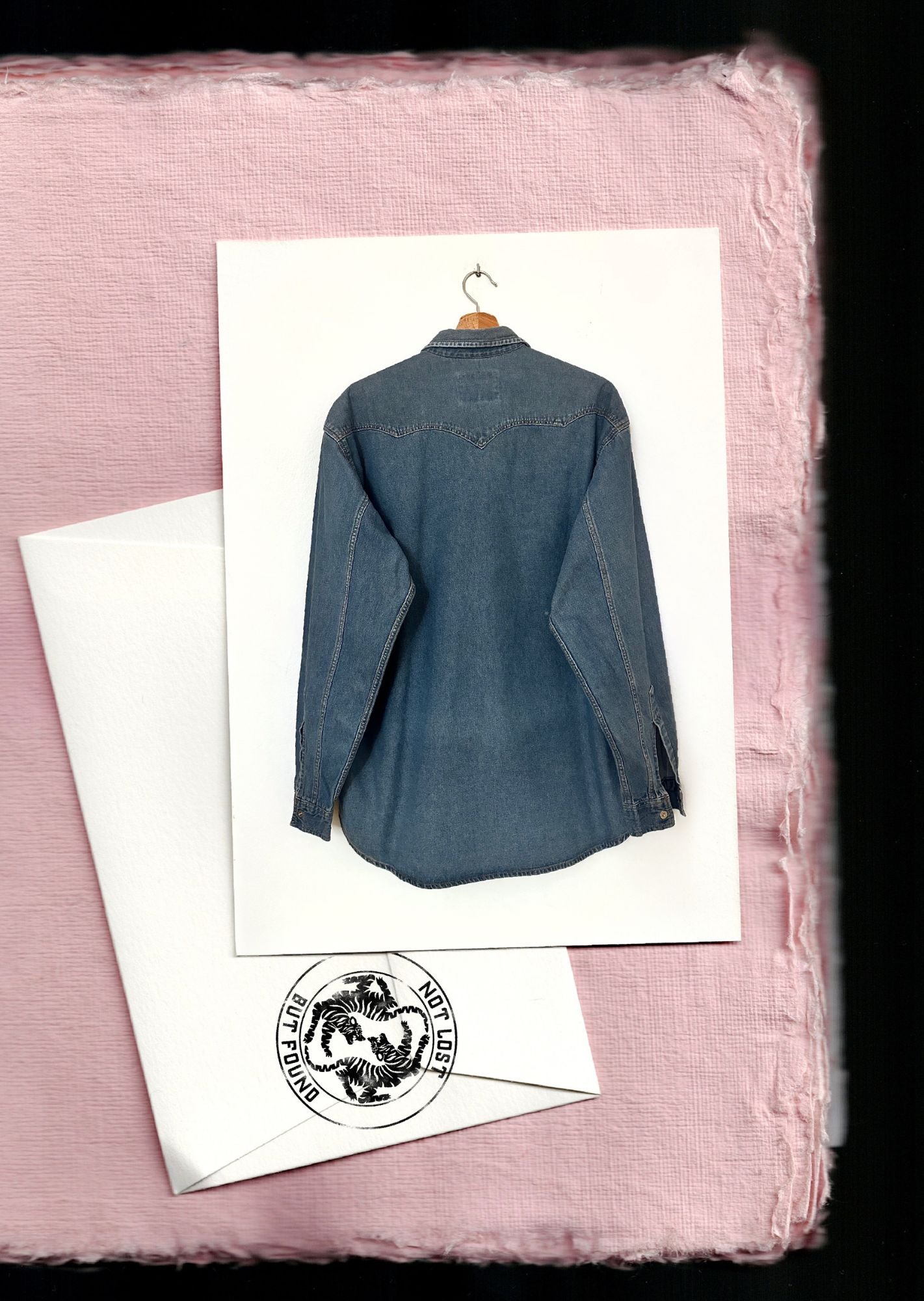 Denim Swarovski Shirt