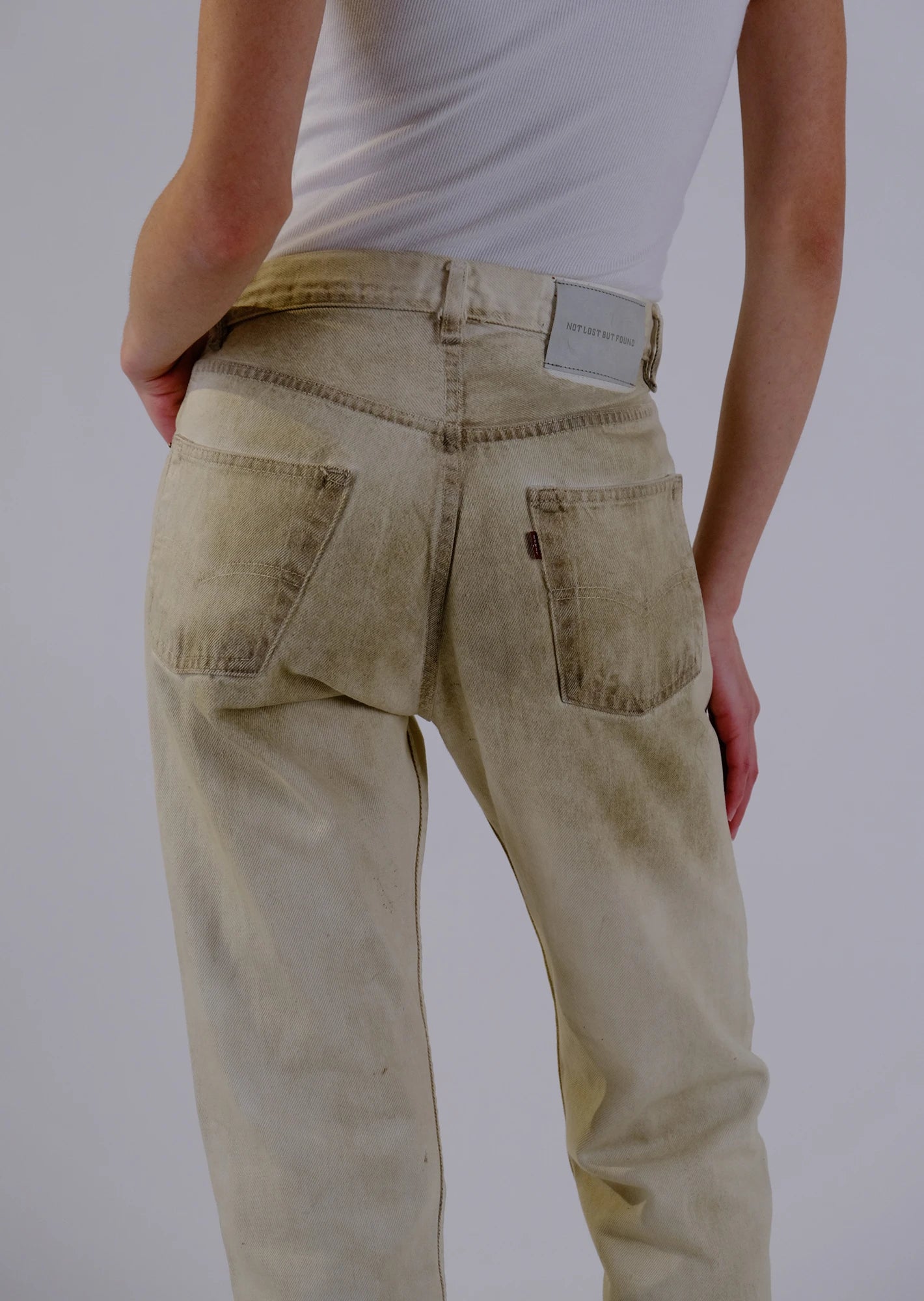 Redone distressed levis