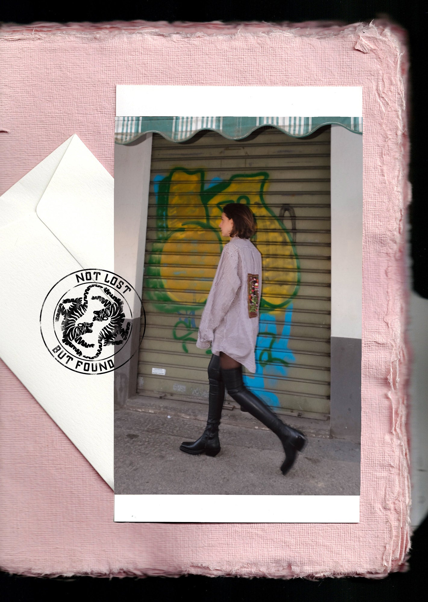 Vicky shirt with patchwork embroidery