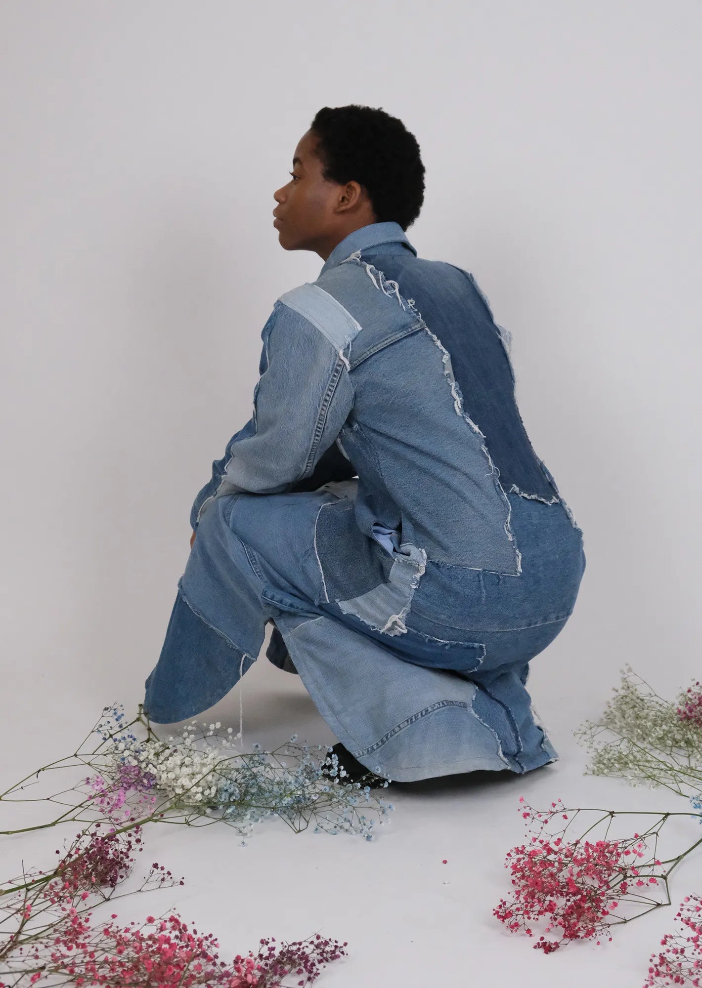 Patchwork denim Jacket