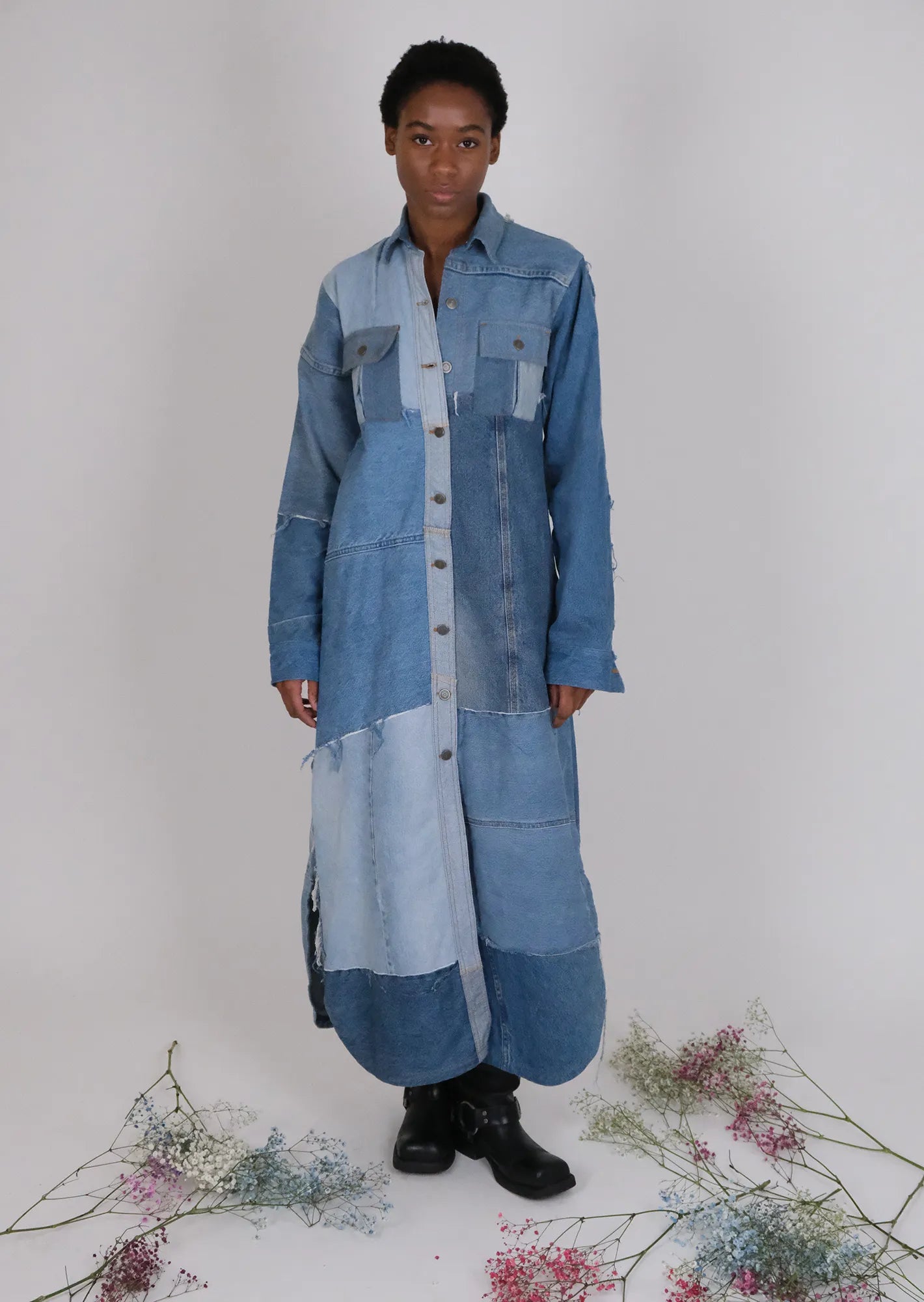 Patchwork denim Jacket