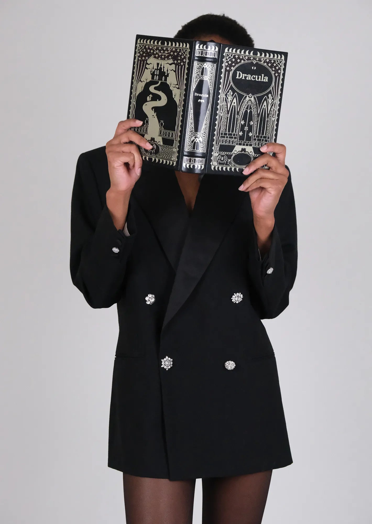 Tuxedo set with swaroski